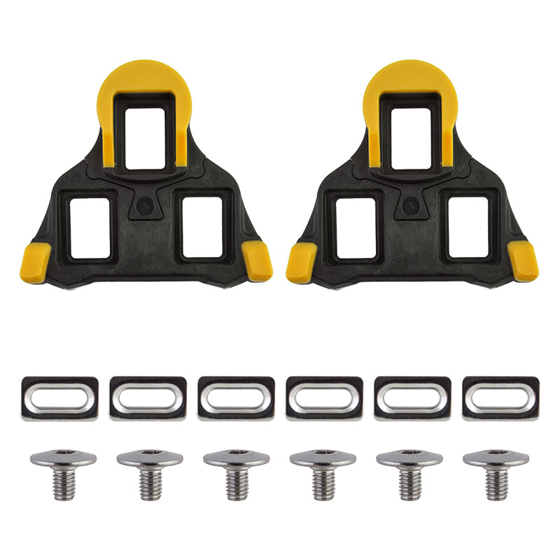 ORIGIN8 PEDAL CLEAT OR8 SPLIT SPDSL 6d FLOAT BK/YL Bicycle House