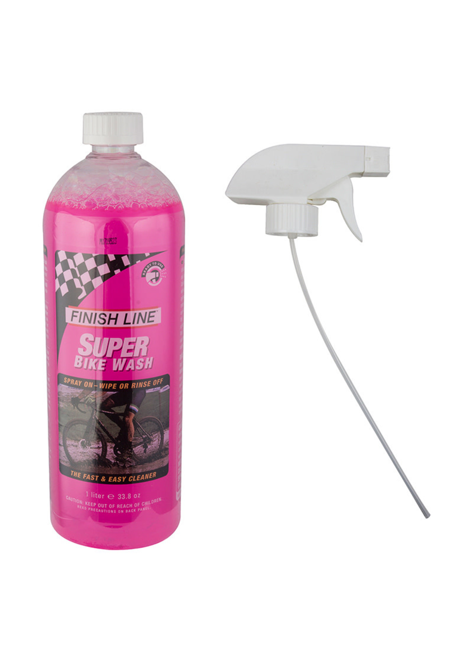 FINISH LINE CLEANER F-L BIKE WASH 1 LITRE SPRAY 6/cs