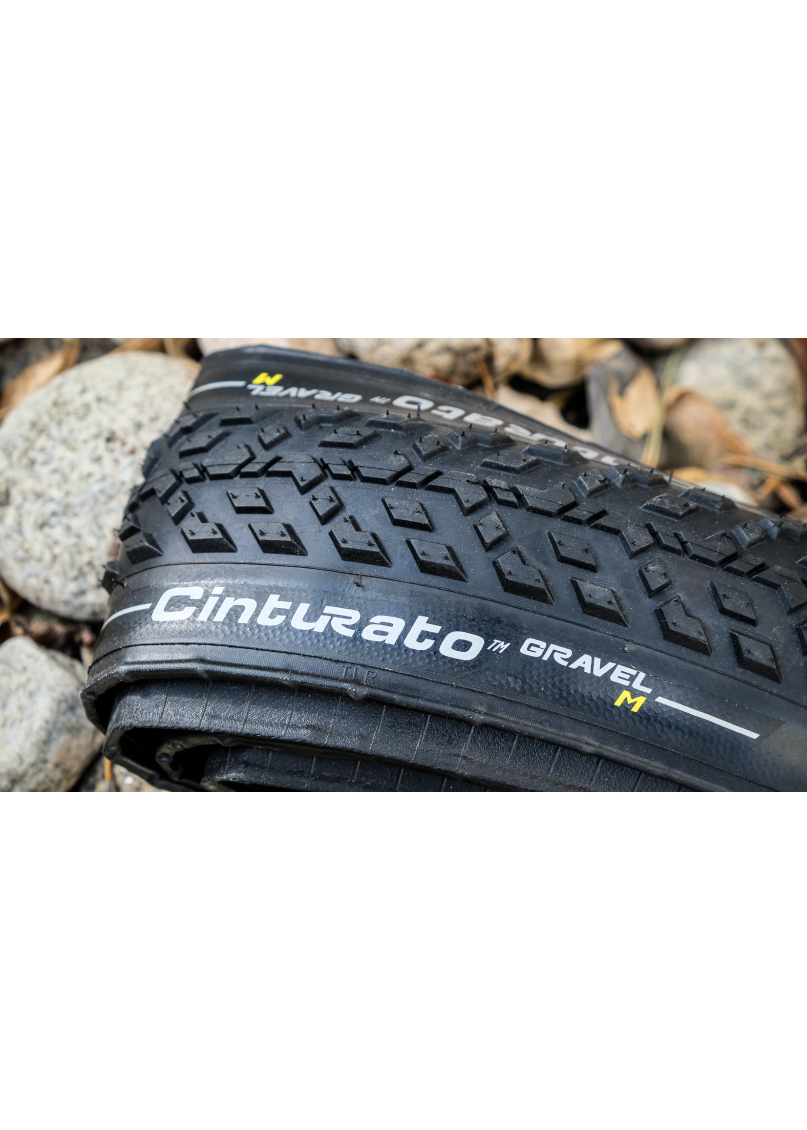 Pirelli Pirelli, Cinturato Gravel M, Tire, 700x40C, Folding, Tubeless Ready, SpeedGrip, 127TPI, Black