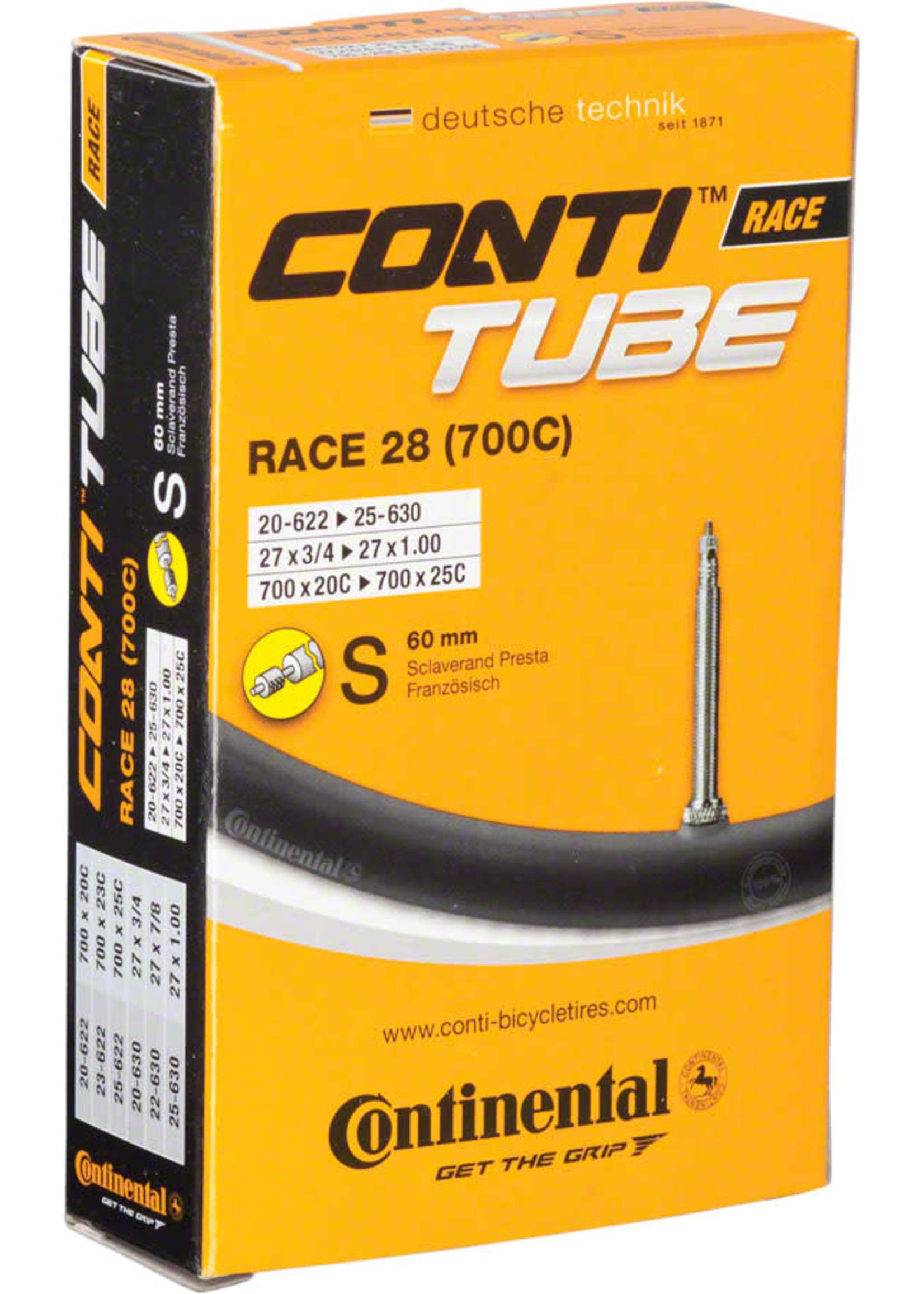 Continental Continental 700 x 20-25mm 60mm Presta Valve Tube