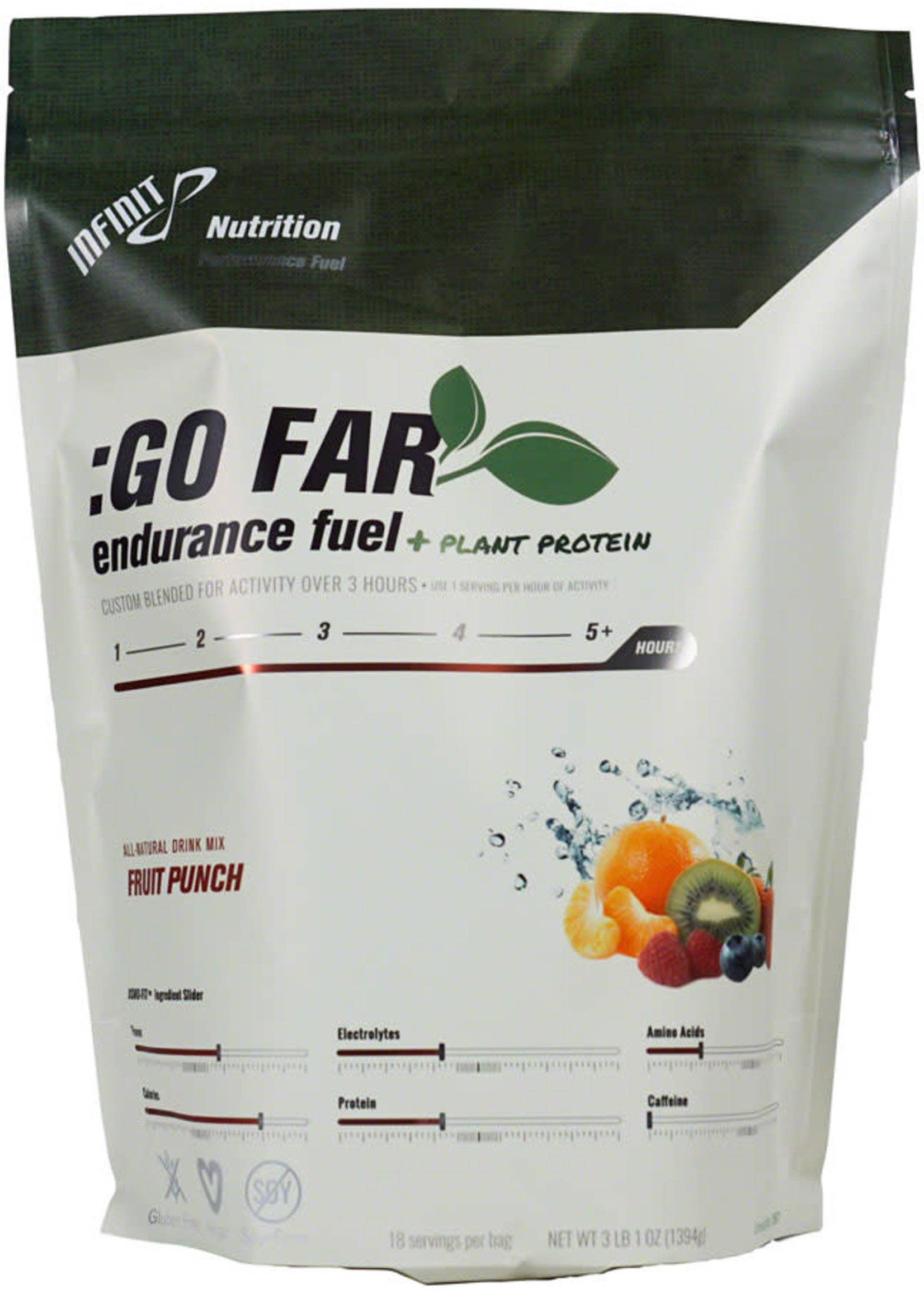 INFINIT NUTRITION LLC Infinit Nutrition Go Far Energy Drink Mix - Fruit Punch