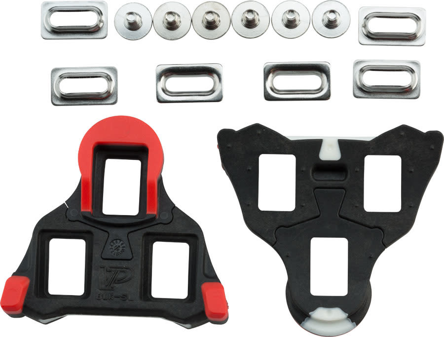 VP SL Road Cleat 0 Degree Float Black/Red Bicycle House