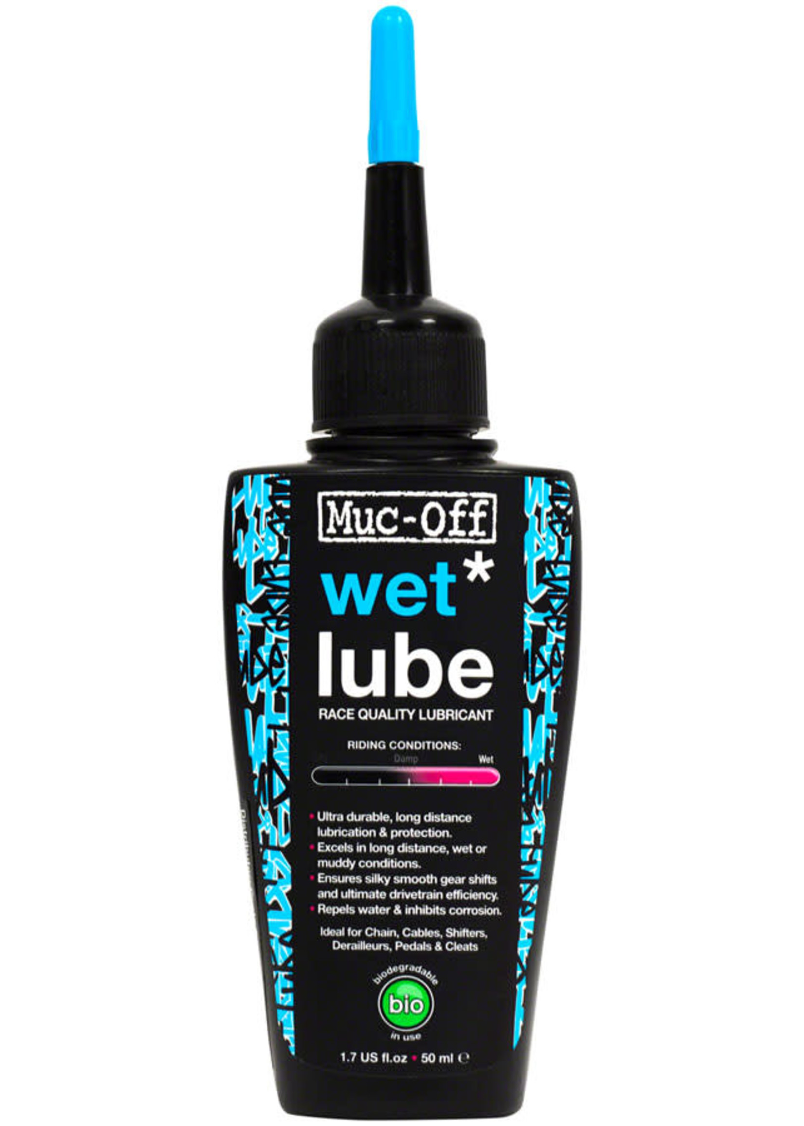 Muc-Off Muc-Off Bio Wet Bike Chain Lube - 50ml, Drip