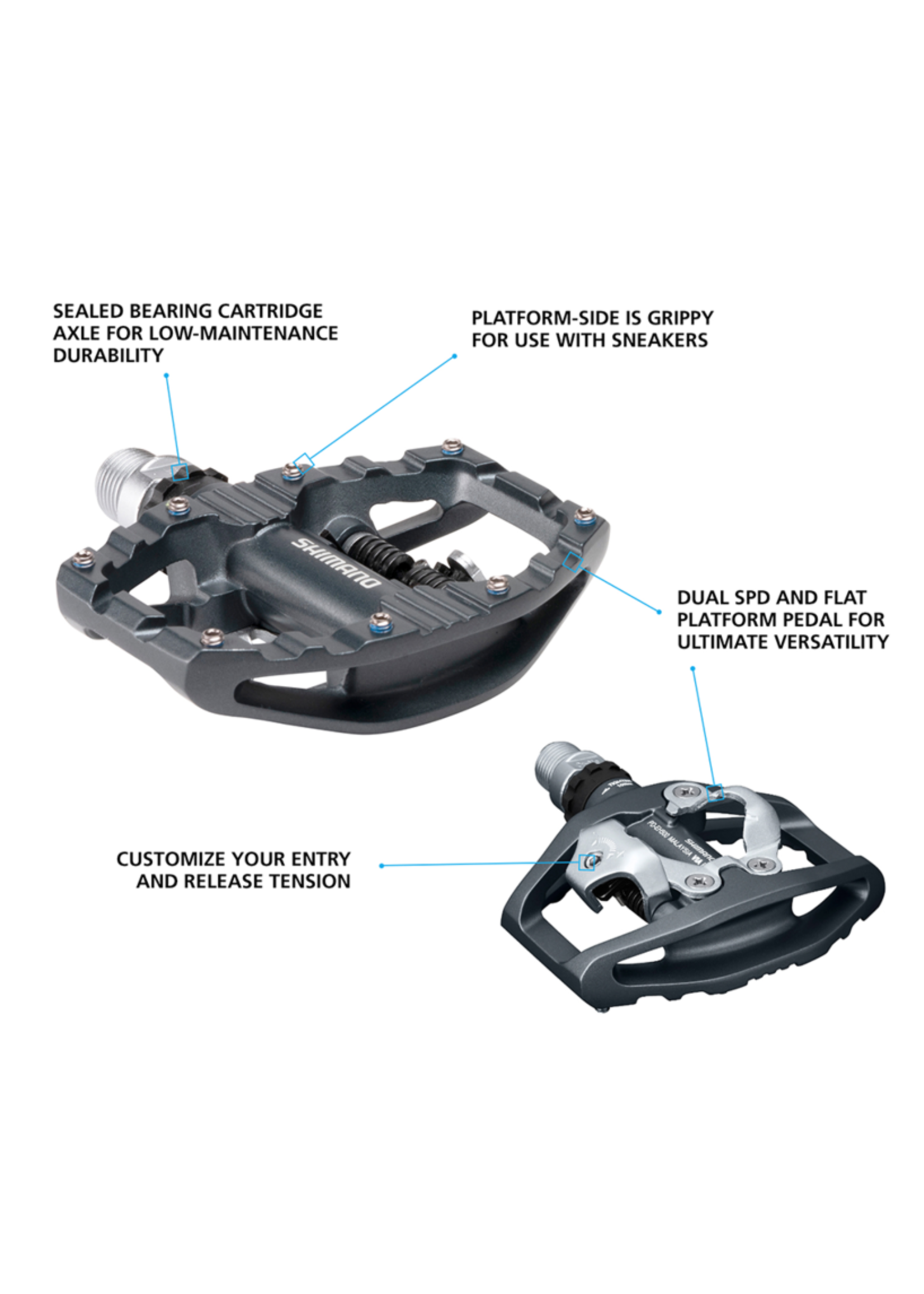 Dual sided 2025 spd pedals