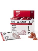 Skratch Labs Sport Energy Chews, Raspberry, 50g,