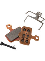 sram SRAM Disc Brake Pads - Organic Compound, Steel Backed, Powerful, For Level, Elixir, and 2-Piece Road