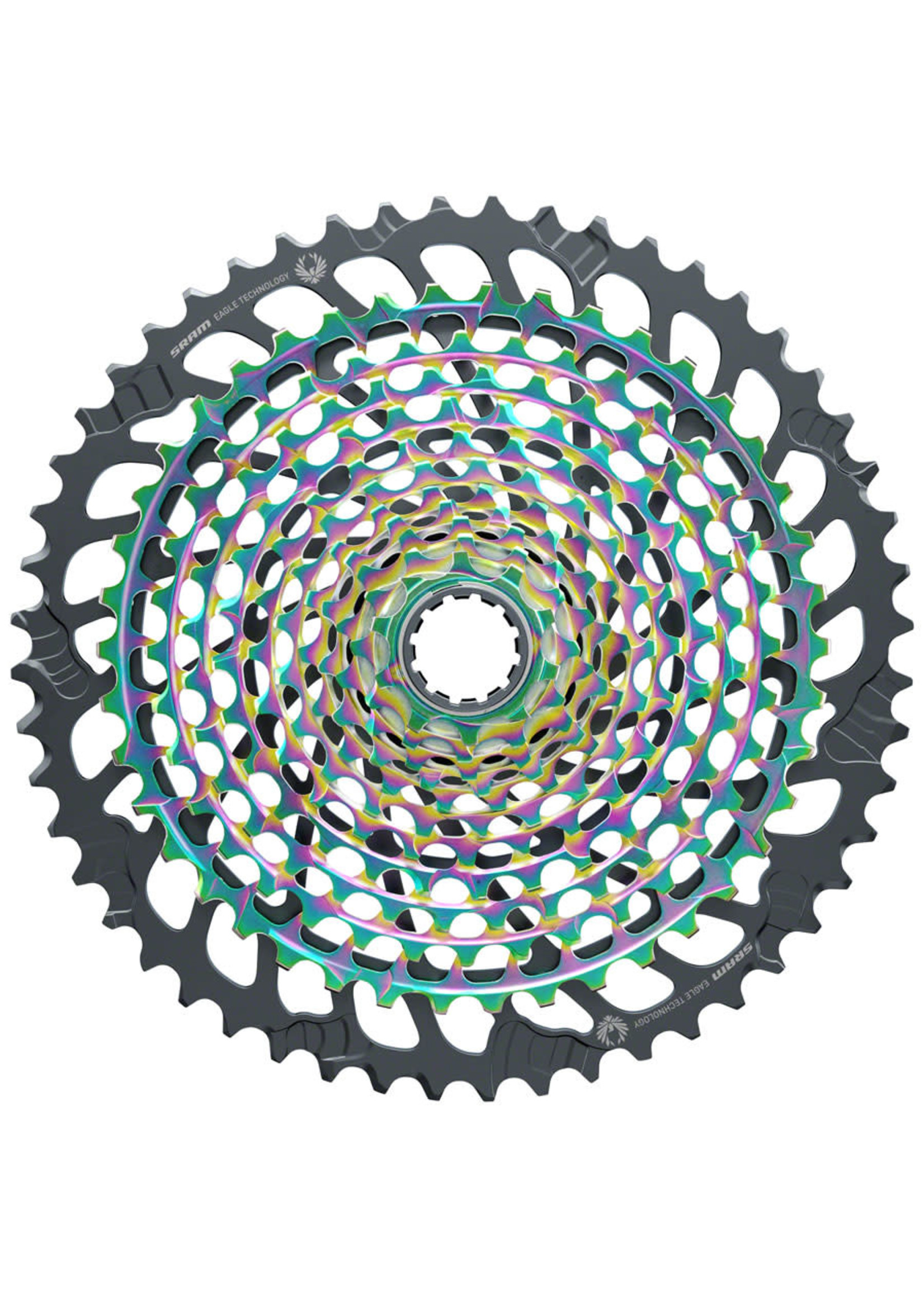 sram SRAM XX1 Eagle XG-1299 Cassette - 12-Speed 10-52t Rainbow For XD Driver Body