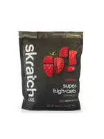 Skratch Labs Super High-Carb Sport Drink Mix, Raspberry, 840g, 8-Serving Resealable Pouch
