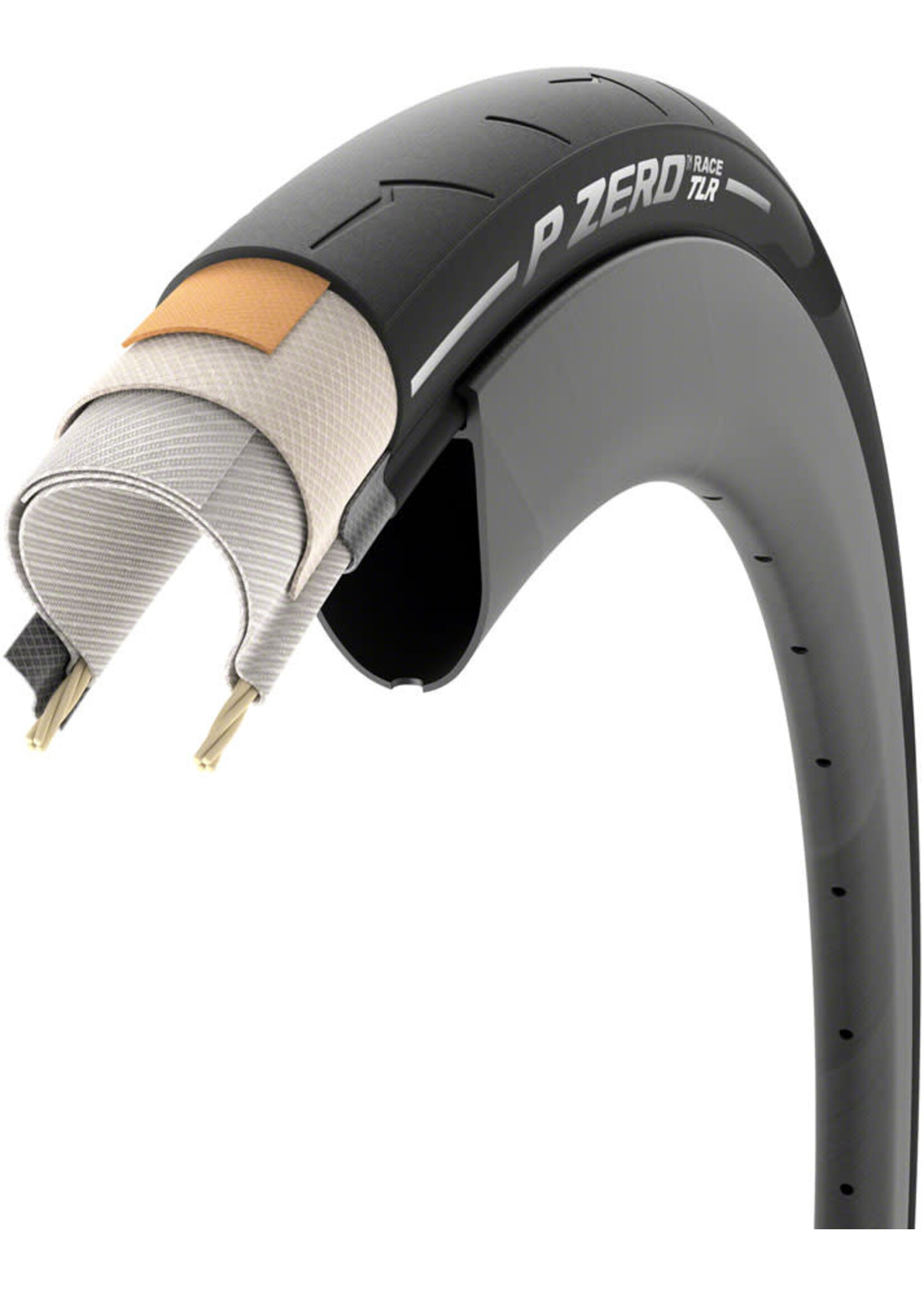Pirelli Pirelli P ZERO Race TLR Tire - 700 x 30, Tubeless, Folding, Black, SmartEvo, SpeedCore