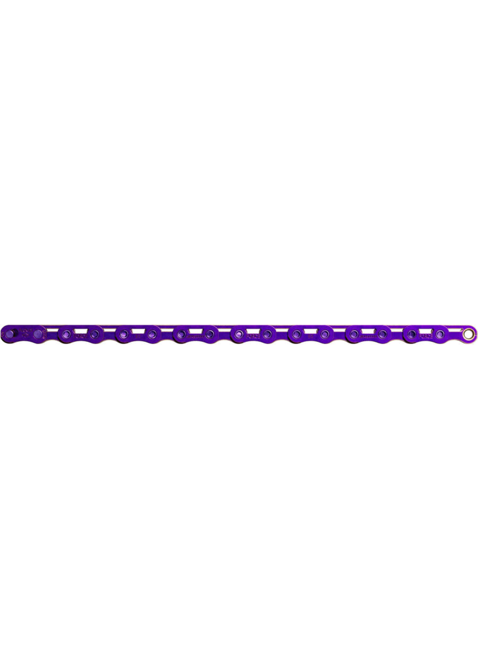 sram SRAM Force Flattop Chain - 12/13-Speed, 126 Links, PowerLock Connector, Purple, E1