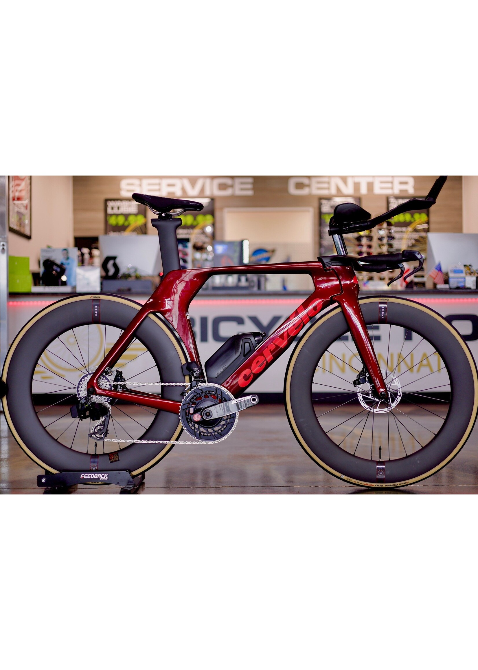 Cervelo CERVELO P5 Force AXS Red Hot (SIZE 54)