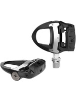 Garmin Garmin Rally RS110 Power Meter Pedals - Single Sided Clipless, Composite, 9/16", Black, Pair, Single-Sensing, Shimano SPD-SL