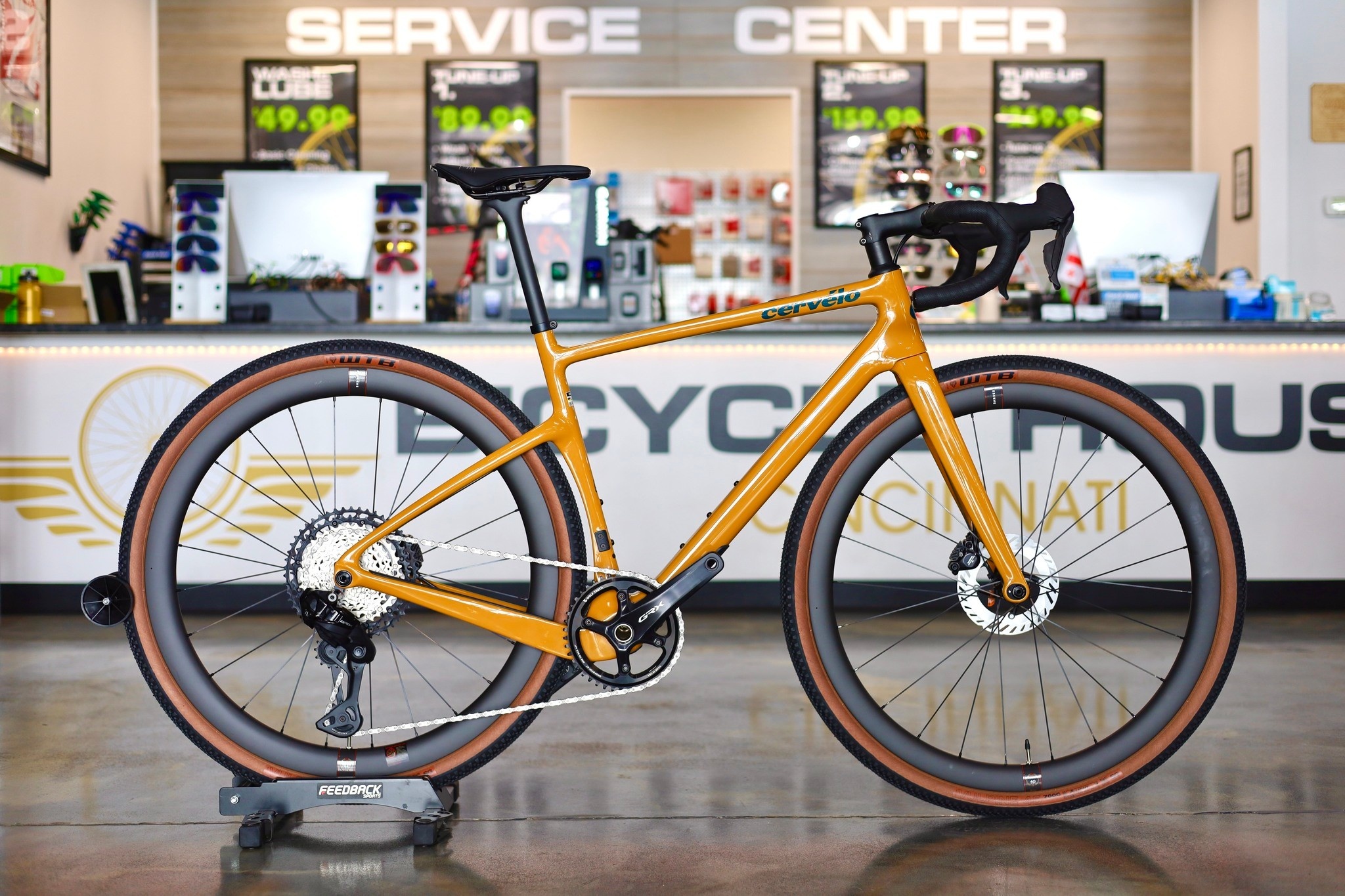 Cervelo ASPERO GRX RX825 DI2 1 MARIGOLD 54 - Bicycle House
