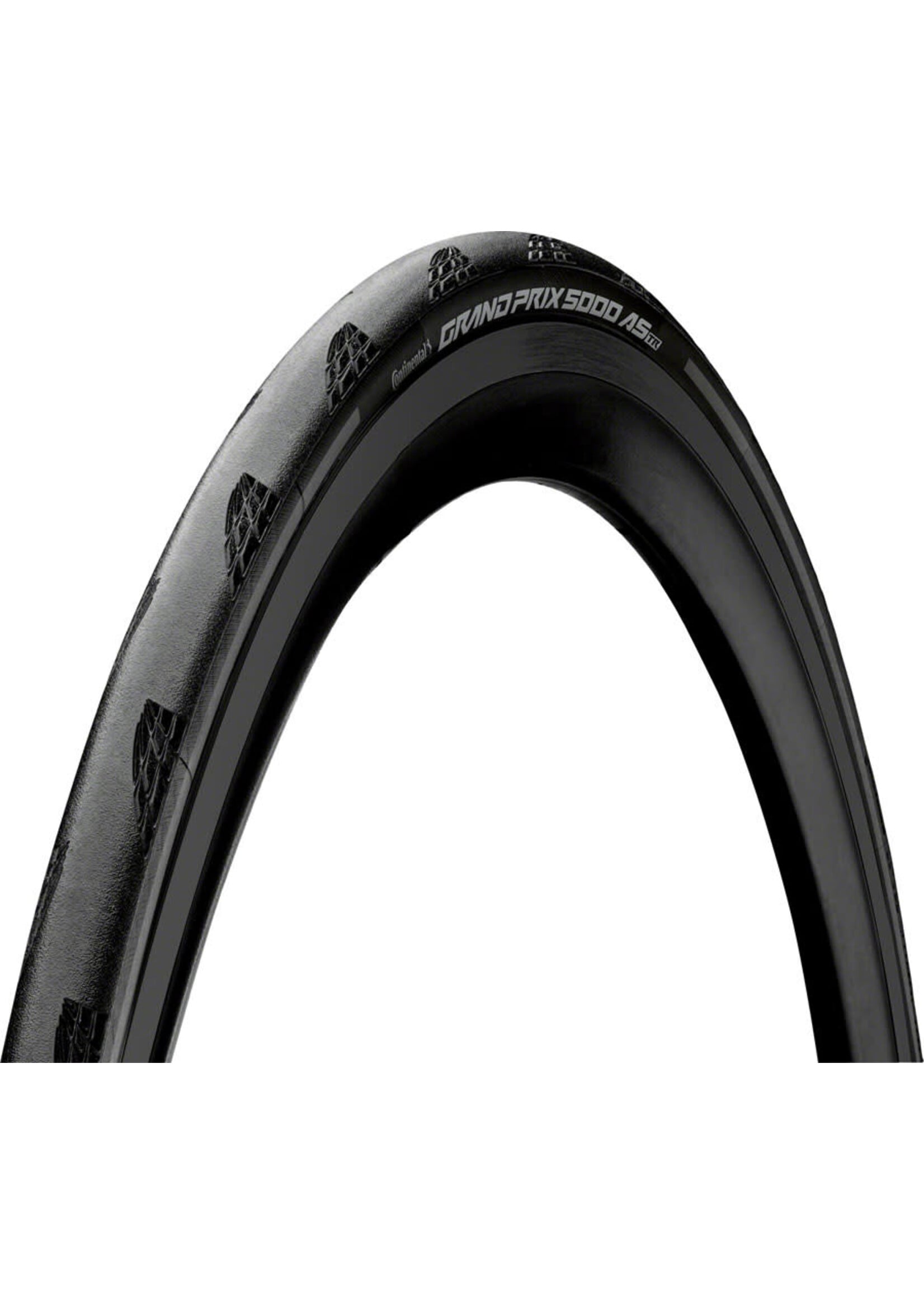 Continental Continental Grand Prix 5000 All Season TR Tire - 700 x 25, Tubeless, Folding, Black, BlackChili, Vectran Breaker, LazerGrip