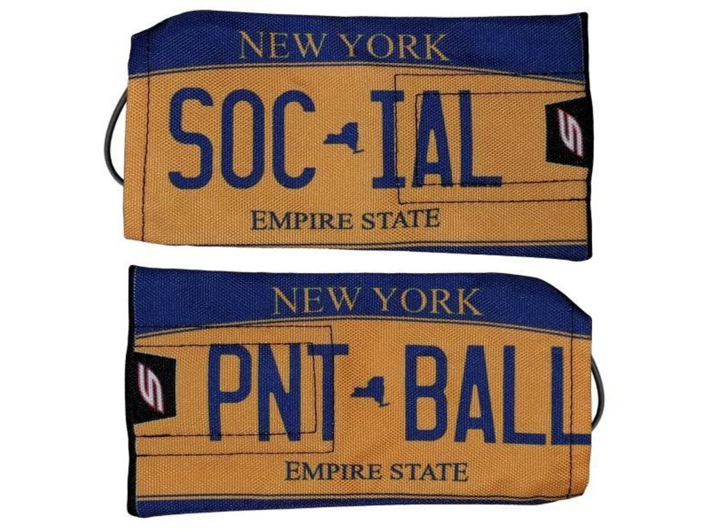 Social Paintball Barrel Cover New York Empire Gold License