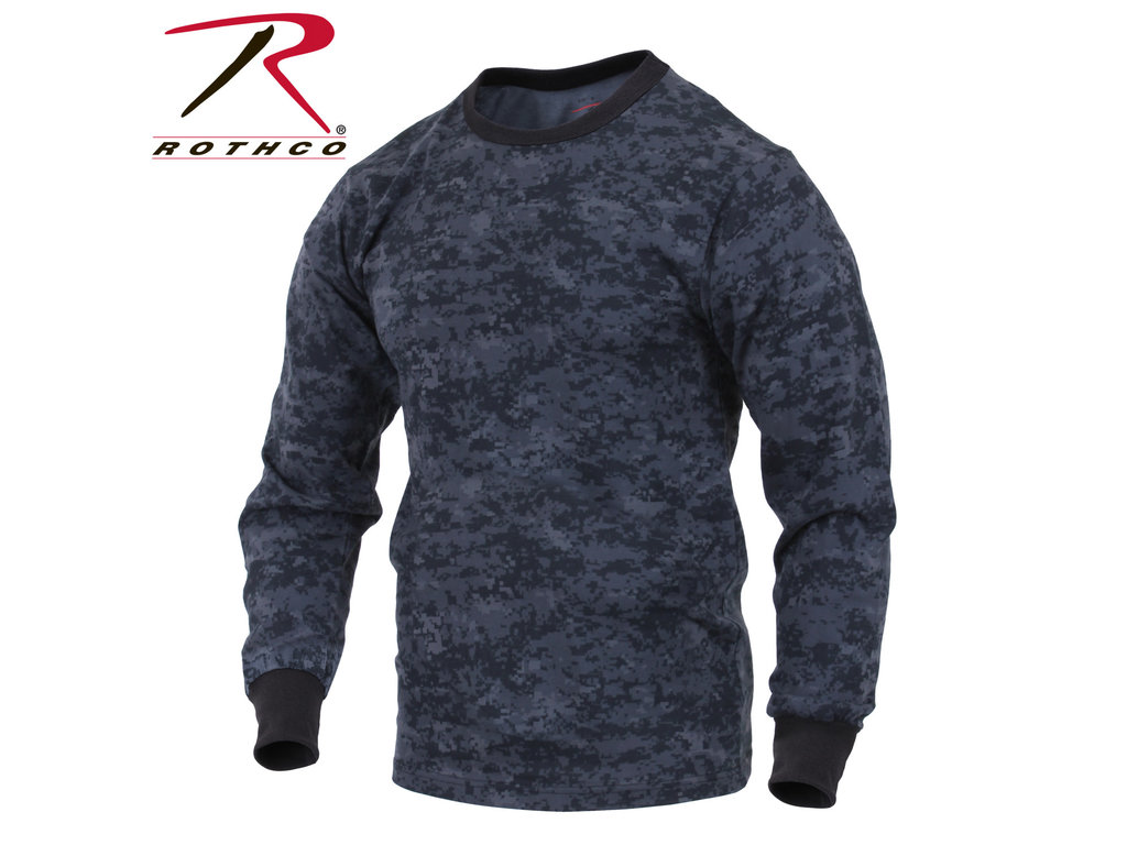 Rothco Long Sleeve T-Shirt Midnight Digital