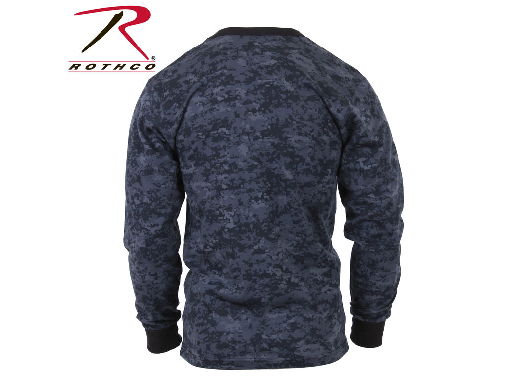 Rothco Long Sleeve T-Shirt Midnight Digital