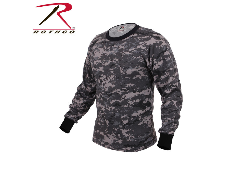 Rothco Long Sleeve T-Shirt Subdued Urban Digital