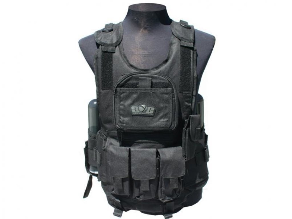 Gen X Global Gen X Tactical Vest Black