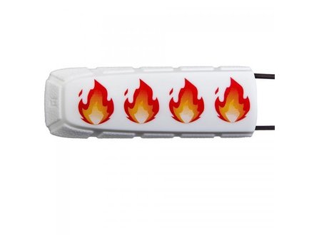 Exalt Exalt Bayonet - Emoji Fire White Exalt Exalt Bayonet - Emoji Fire White