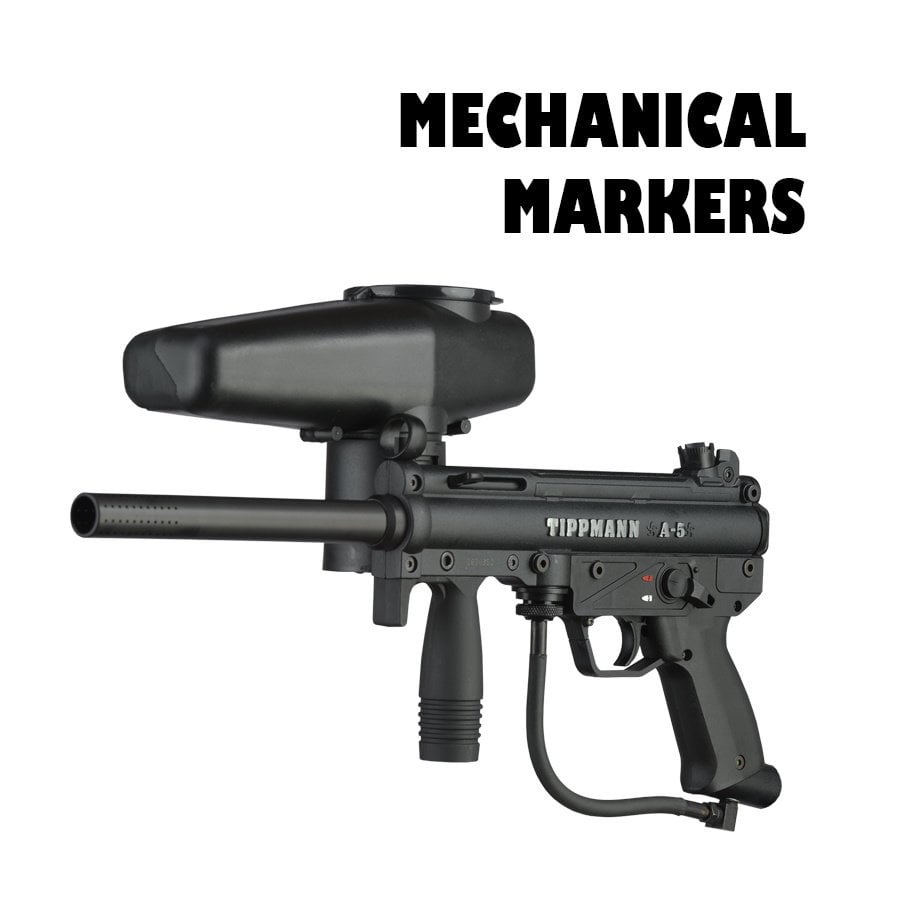 Mechanical Paintball Guns