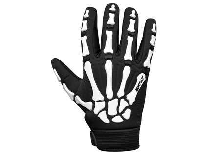 Exalt Exalt Death Grip Gloves Full Finger Black/ White XL Exalt Exalt Death Grip Gloves Full Finger Black/ White XL