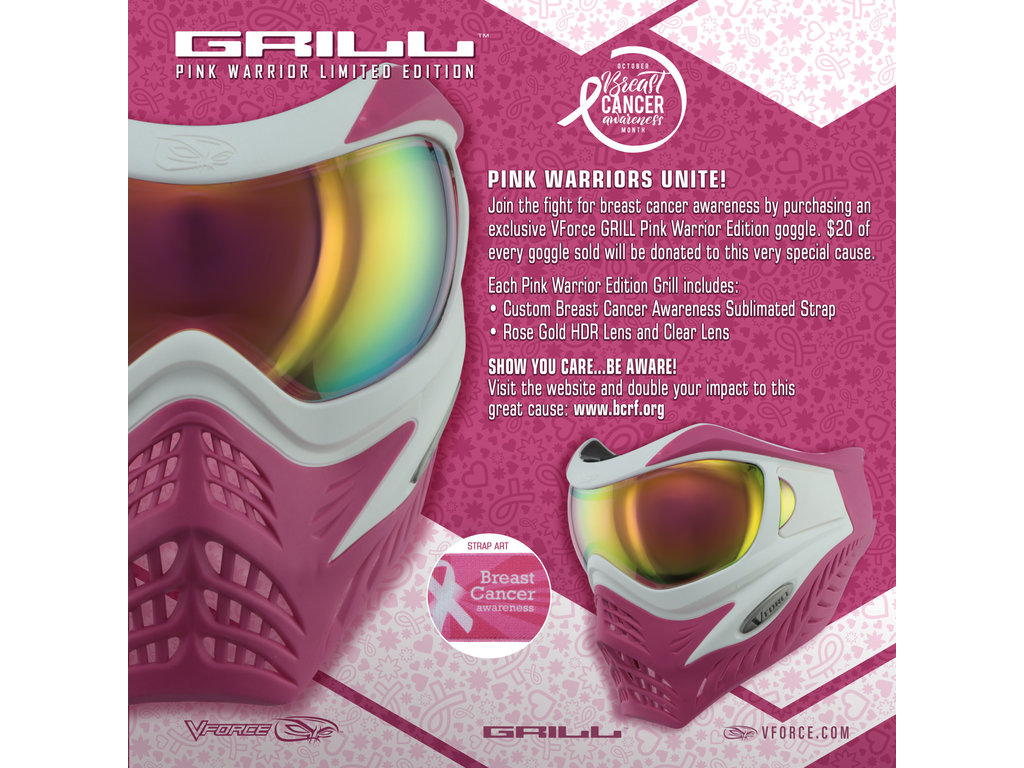 V Force V Force Grill Goggles SE Pink Warrior