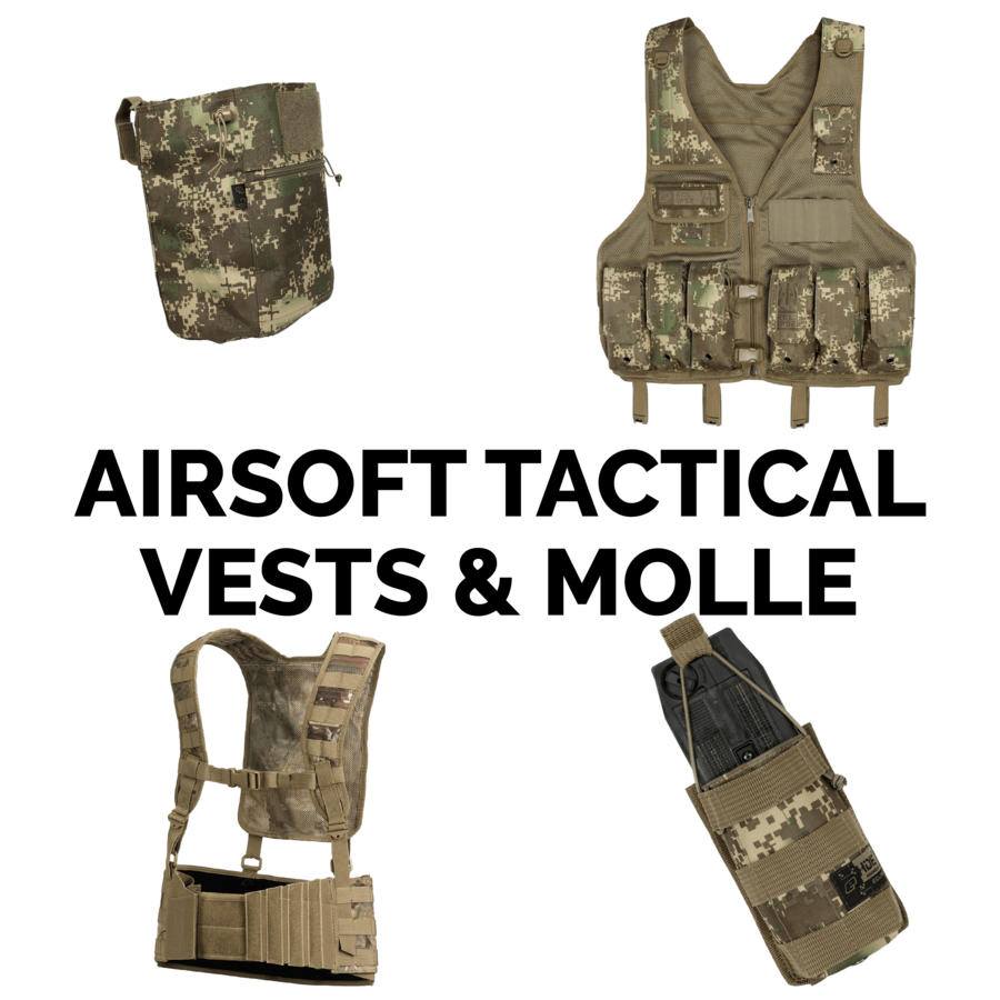 Airsoft Tactical Vests & Molle