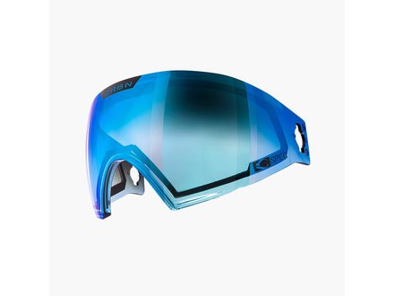 CRBN Paintball CRBN Lens C Spec Midlight Cyan Fade/ Cyan Mirror