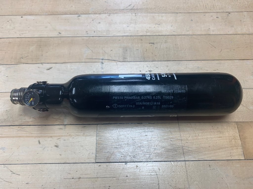 First Strike Pre Owned First Strike 15/ 4500 Half Pint Compressed Air Tank