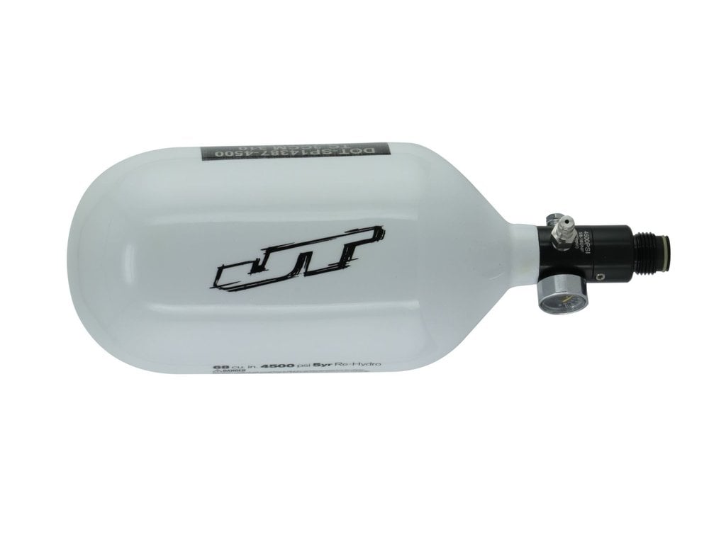 JT JT 68cu 4500 psi Compressed Air Tank - Grunge Grafx Black/ White