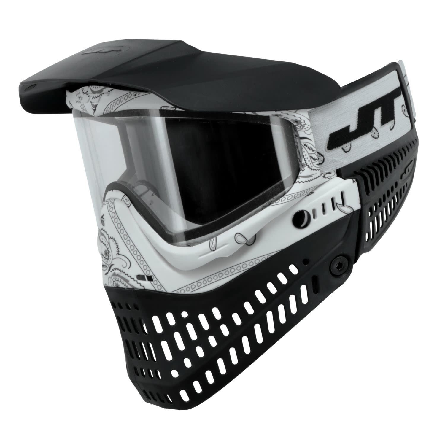 Jt Replacement Goggle Strap - Tao Series Woven - Black/Red