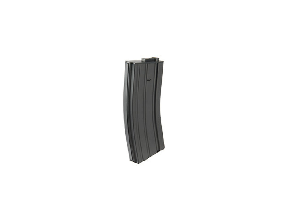 Lancer Tactical Lancer Tactical Airsoft Magazine - M4 Mid Cap Aluminum Black