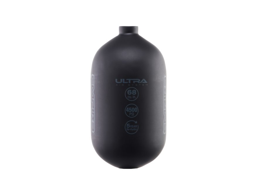 Ninja SL2 Carbon Fiber Air Tank (Bottle Only) - 77/4500 - Matte Black/Red