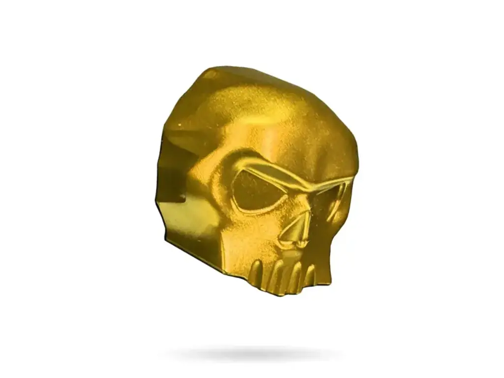 Infamous Infamous ETHA3 Skull Back Cap - Gold