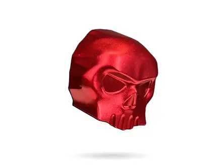 Infamous Infamous ETHA3 Skull Back Cap - Performance Red