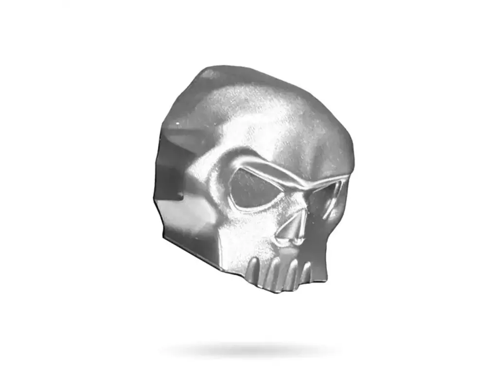 Infamous Infamous ETHA3 Skull Back Cap - Silver