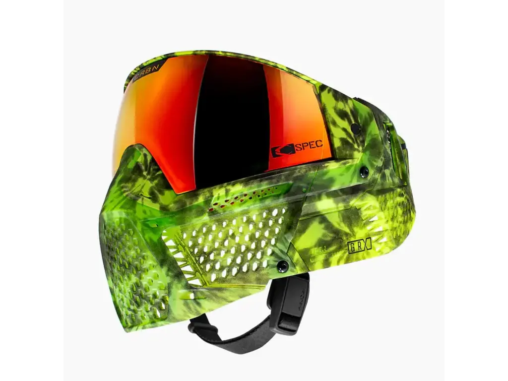 CRBN Paintball CRBN Goggles Zero GRX TIE-DYE Gecko- More Coverage