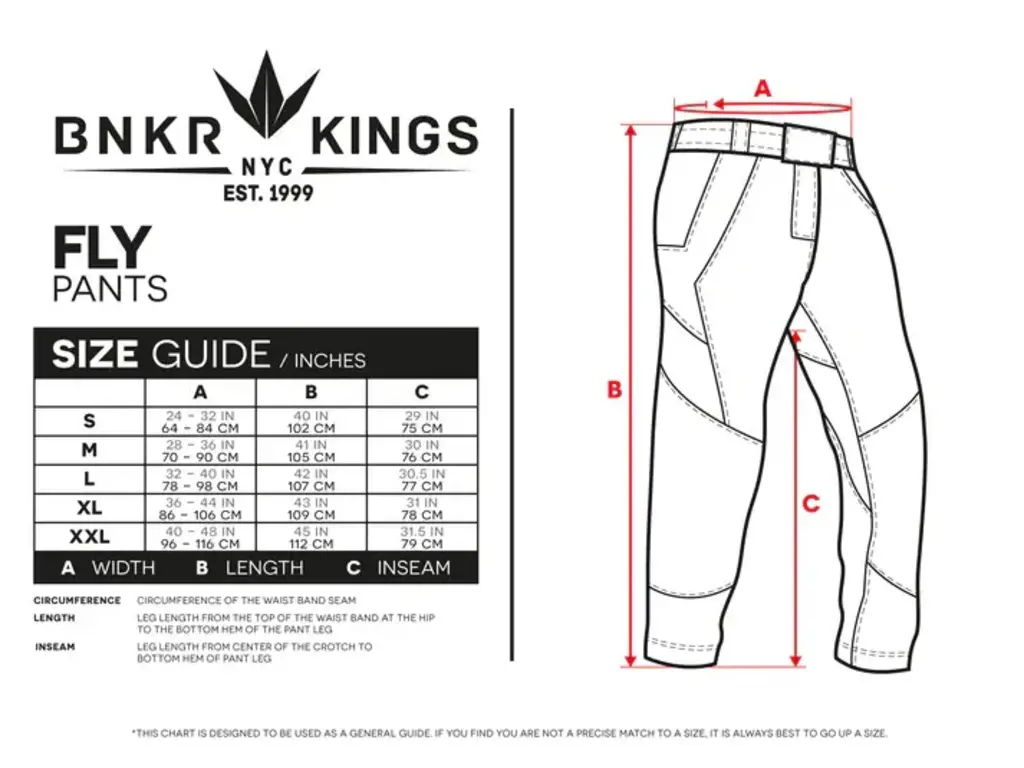 Bunker Kings Bunkerkings Featherlite Fly Pants XL