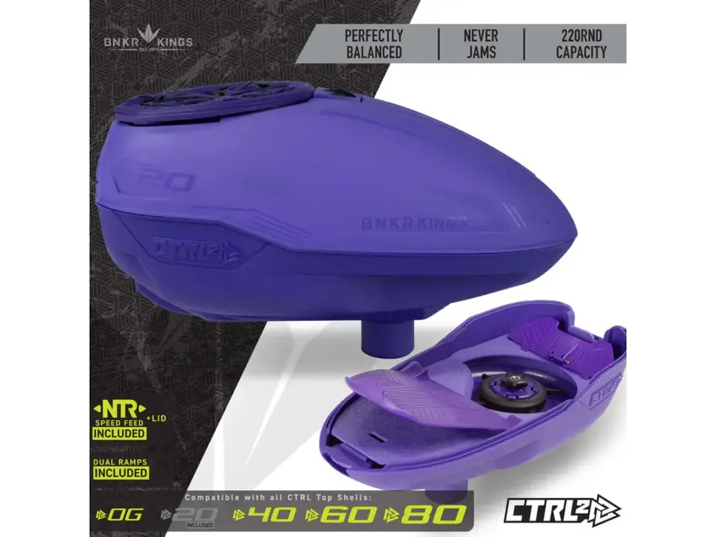 Bunker Kings Bunkerkings CTRL2 Loader - Dark Purple