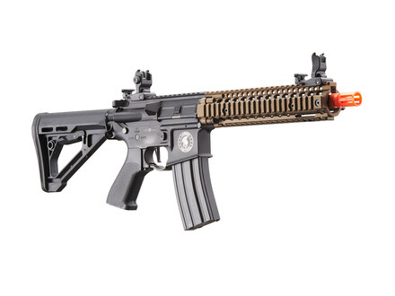 Lancer Tactical Lancer Tactical Proline Raider MK18 M4 Airsoft AEG Rifle (Bronze & Black)