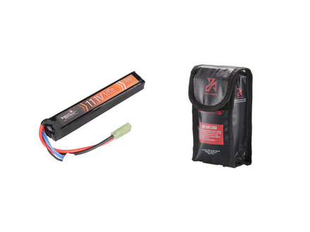 Lancer Tactical 11.1v 1300mAh 15C Stick Lipo Battery (Tamiya)