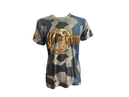 JT Cousins Tech Shirt - Urban Gold