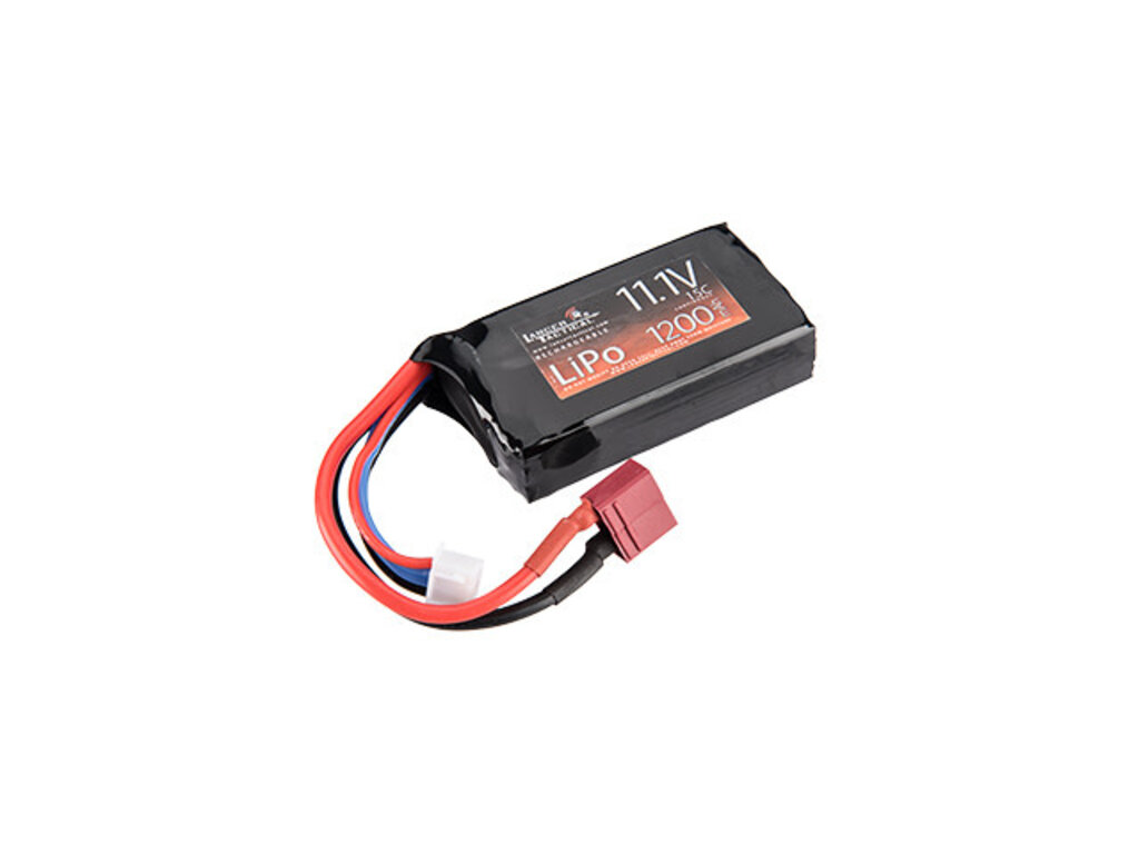 Lancer Tactical Lancer Tactical 15C 11.1V 1200mAh LiPo Battery W/ Deans Connector