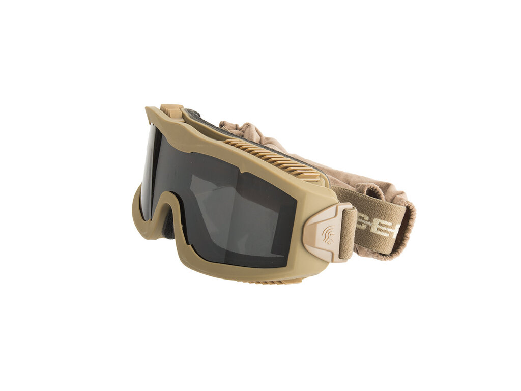Lancer Tactical Lancer Aero Airsoft Goggles - Tan