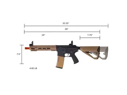 Arcturus ARCTURUS LWT MK-I CQB 10" AEG SPORT Starter Pack - Tan