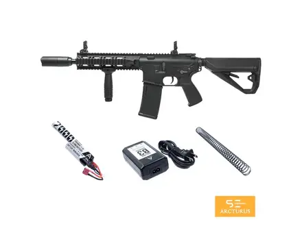 Arcturus ARCTURUS LWT MK-II CQB 10" AEG SPORT Starter Pack - Black