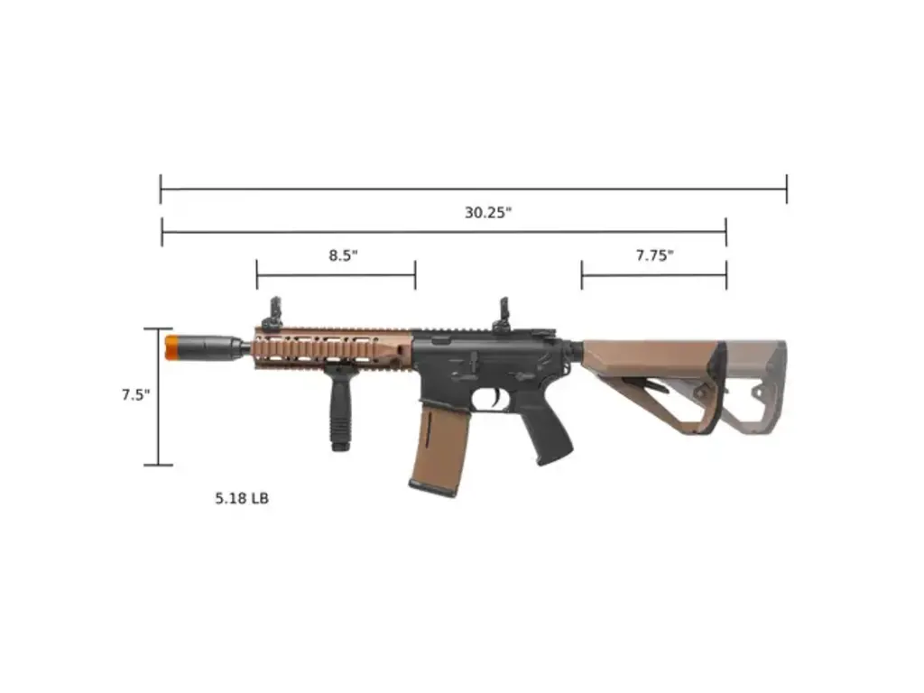 Arcturus ARCTURUS LWT MK-II CQB 10" AEG SPORT Starter Pack - Tan