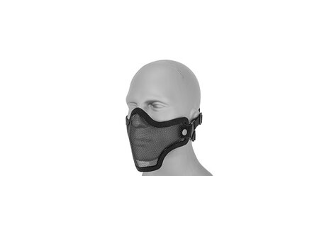 Lancer Tactical Lancer Tactical Metal Mesh Half Mask (Black)