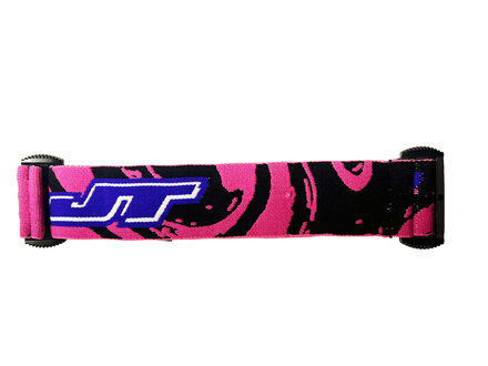 JT JT Spectra/ Proflex  Woven Strap - Pink / Black Swirl